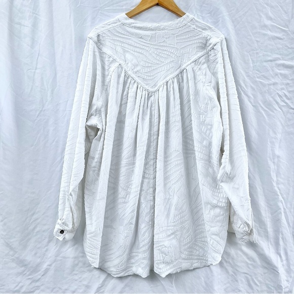 FREE PEOPLE | CAN’T STOP DREAMING TUNIC IN WHITE MEDIUM - Picture 8 of 8